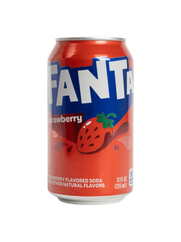 Fanta Газированный напиток со вкусом Клубники 355мл